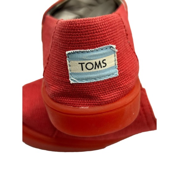 TOMS Alpargata Canvas Women's Raspberry Pink Casual Flats Size 6.5 - Picture 4 of 7